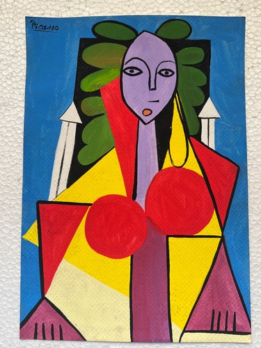 Pablo picasso disegno carta - picasso, su