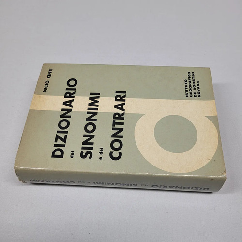 Dizionario dei - (cinti),
