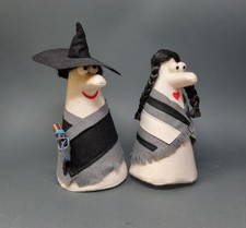 PANNO LENCI CABALLERO E CARMENCITA DESIGN ARMANDO TESTA 1996 LAVAZZA PUPAZZI