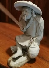 pregiato okimono pescatore