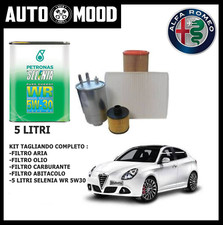 KIT TAGLIANDO ALFA GIULIETTA 2.0 JTDM 16V 170CV 125KW DAL 05/2010 + SELENIA 5W30