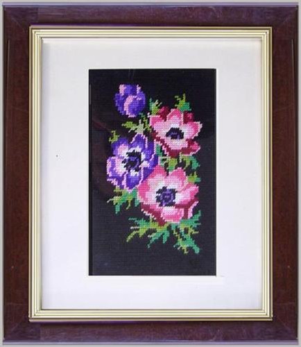 Quadro punto croce anni 80 - quadro,