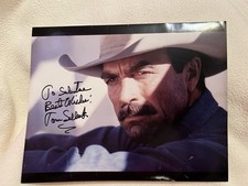 Autografo firmato Tom Selleck