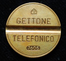 Gettone telefonico cmm 7605 - telefonico,