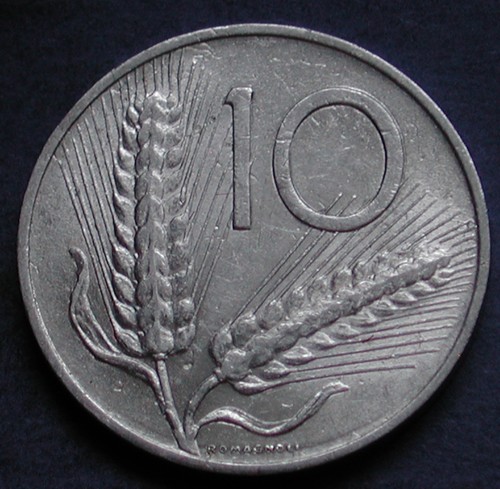 Moneta monnaie coin repubblica - coin,