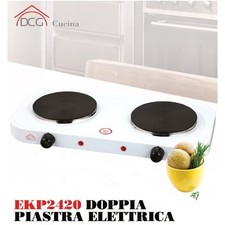 Dcg Fornello elettrico doppio