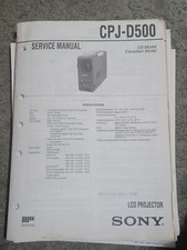 Sony Manuale di servizio