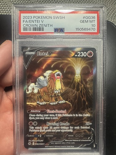 Pokémon entei 2023 - entei, v