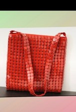 Borsa rossa con Paillettes
