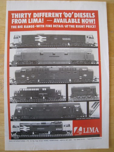 Thirty different diesels - thirty,