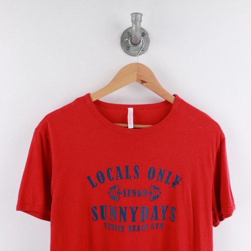Sun68 shirt uomo rosso - sun68,