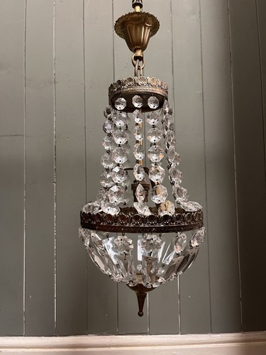 Grazioso antico lampadario