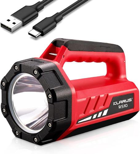 Torcia led ricaricabile - torcia, da