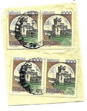 4 - Italy 1000 Lire Castello