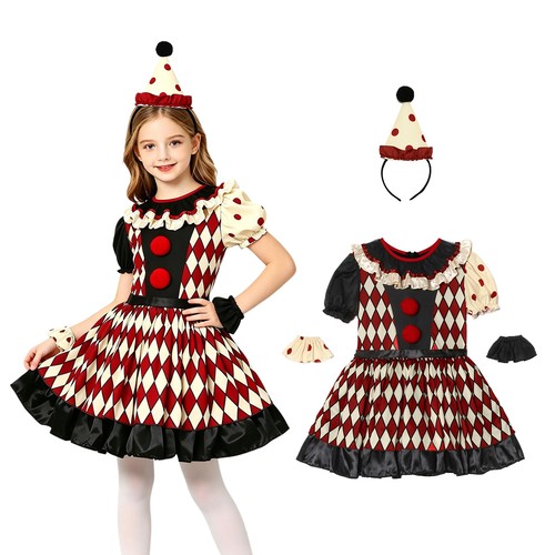 Costume vestito pagliaccio