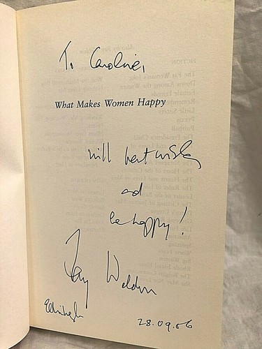 Signed fay weldon what makes - fay,