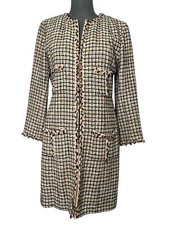 CHANEL 03P Frayed Tweed Duster
