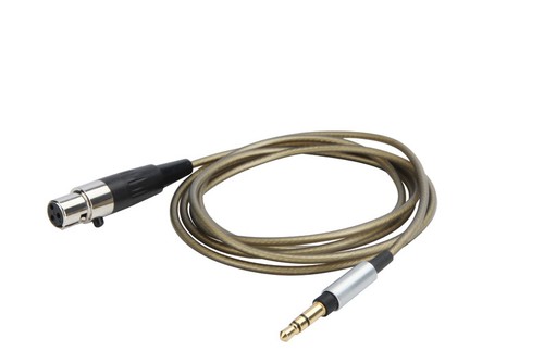 Cavo audio placcato - , argento