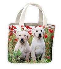 D'Oro Labrador Cuccioli Borsa Shopper For Life - Laboratori Retriever Cane
