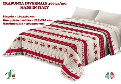 Trapunta invernale - trapunta,