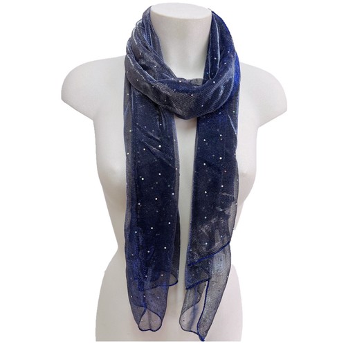 Sciarpa metallizzata glitter - sciarpa,
