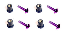 Kit Viti Targa VIOLA Per Moto
