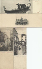 Venezia- n.4 cartoline mignon dei primi Novecento -nuove