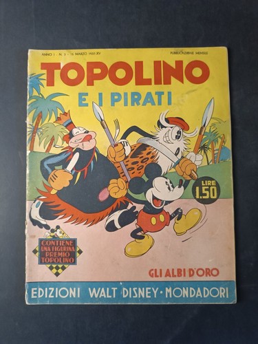 Fumetto albo oro topolino e - fumetto, d'oro