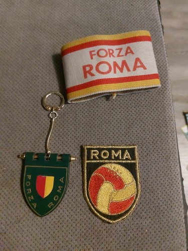 Lotto gadget roma anni - gadget, 80