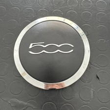 coppa ruota coprimozzo FIAT 500 ARGENTO ORIGINALE cerchi in lega 51884863
