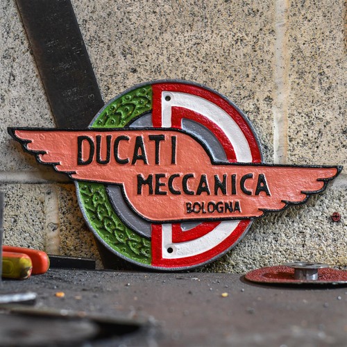 Ducati vintage style cast - ducati,
