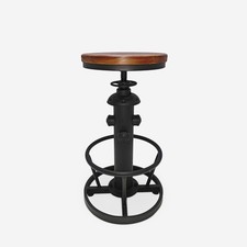 Sgabello vintage industriale
