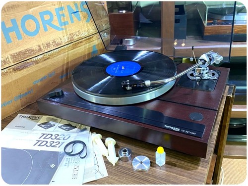 Thorens 321 mkii turntable - mkii,