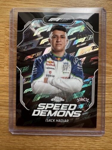 2025 topps chrome isack - 2025, f1