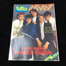 Nov. 1984 Tutto Musica & Spettacolo Musica Italiana Mag Con Duran Duran