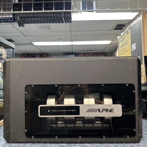 Alpine plt powered subwoofer - alpine,