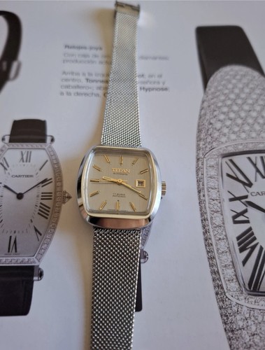 Reloj vintage titan automatic - reloj,