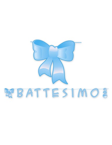 Festone mio battesimo - il,