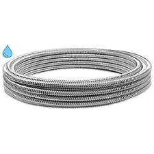 TUBO ACCIAIO INOX AISI 304 PER ACQUA DN. 12X DA 1/2" ROTOLO 5 MT CORRUGATO