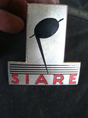 Placca radio siare badge - placca,