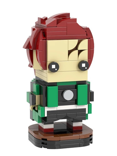 Lego moc brickheadz tanjiro - lego,