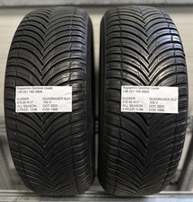 2 PNEUMATICI USATI KLEBER QUADRAXER SUV  ALL SEASON 215 65 R17  103 V DOT 2023