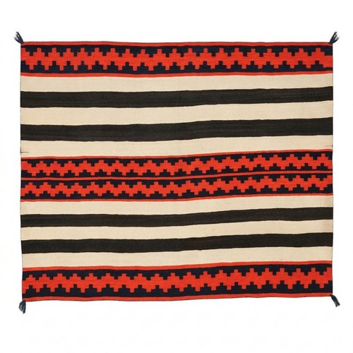 Tappeto coperta rosso - , navajo