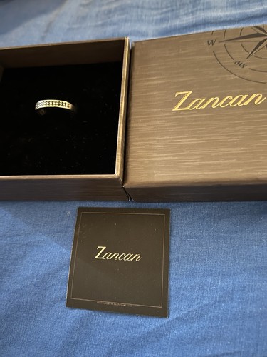 Anello zancan spinelli neri - anello,