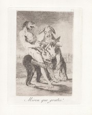 Francisco de Goya piatto 63 da