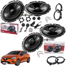 Kit 6 Casse Altoparlanti Pioneer Anteriori Posteriori per Renault Clio V da 2019