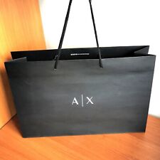 shopping bag ARMANI Exchange busta carta shopper bustina regali acquisti grande