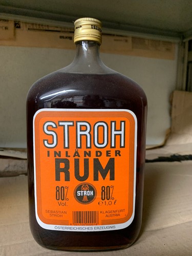 Rhum stroh bottiglia - rhum, 1