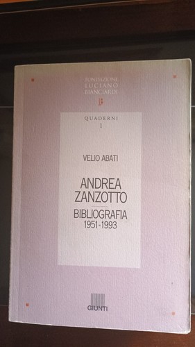 Velio abati andrea zanzotto - velio,
