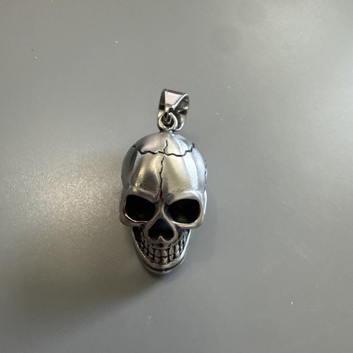 Collana uomo punk teschio